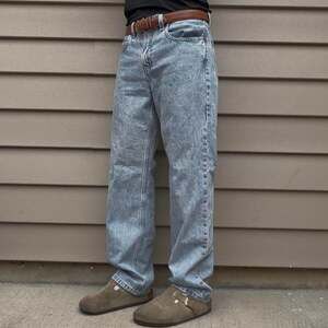Vintage Levi's Low Pro Straight Leg Jeans, Light Wash, Size 30
